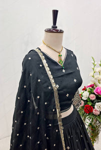 Launching New Real Modling Lehenga Choli With Dupatt Set*