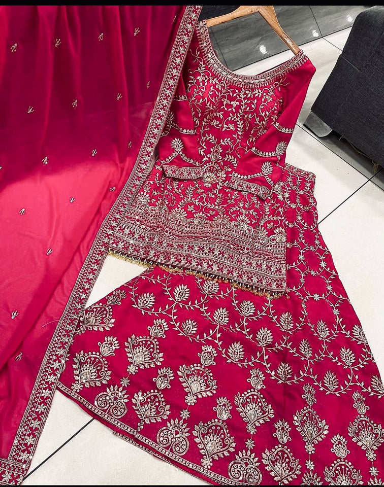 Launching New Disine Top-Sarara With Dupatt Set*