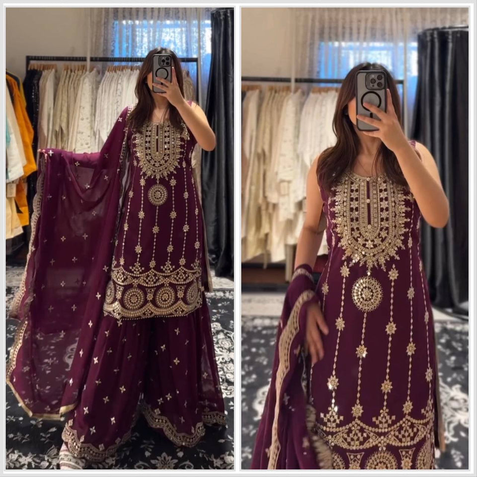 Launching New Disine Top-Sarara With Dupatt Set*👗👈