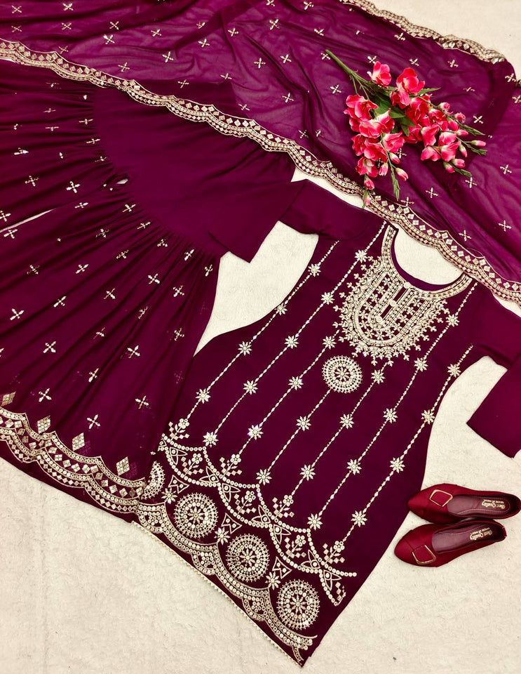 Launching New Disine Top-Sarara With Dupatt Set*👗👈