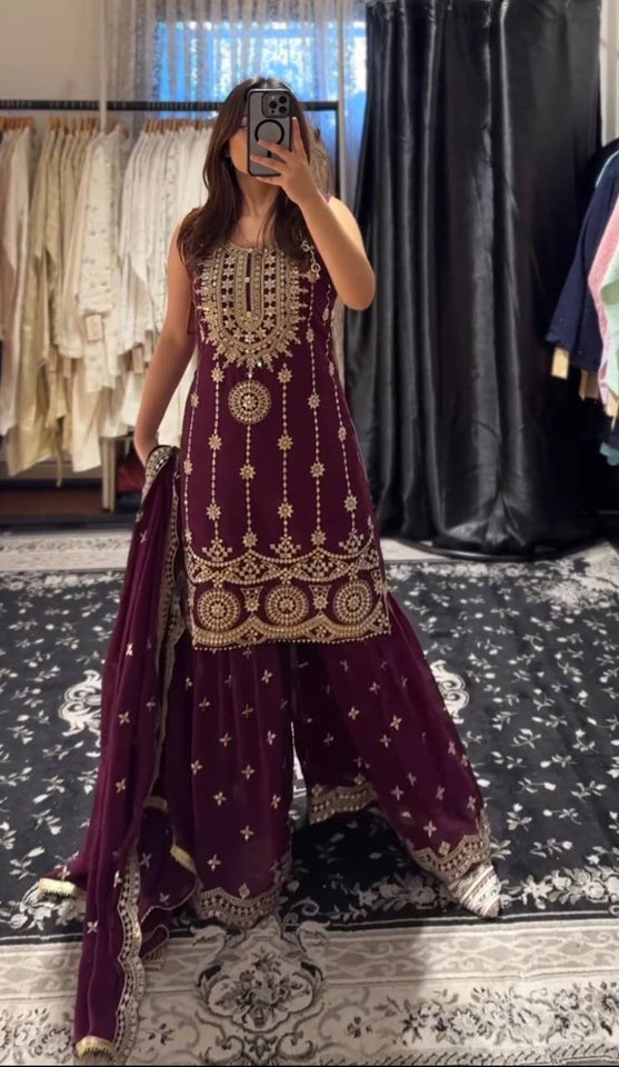 Launching New Disine Top-Sarara With Dupatt Set*👗👈