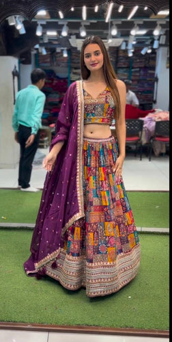 Launching New Real Modling Lehenga Choli With Dupatt Set*👗👈