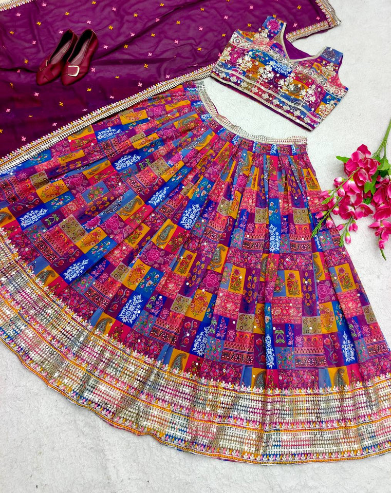 Launching New Real Modling Lehenga Choli With Dupatt Set*👗👈