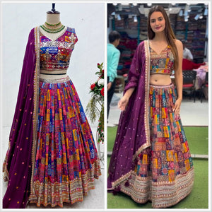 Launching New Real Modling Lehenga Choli With Dupatt Set*👗👈