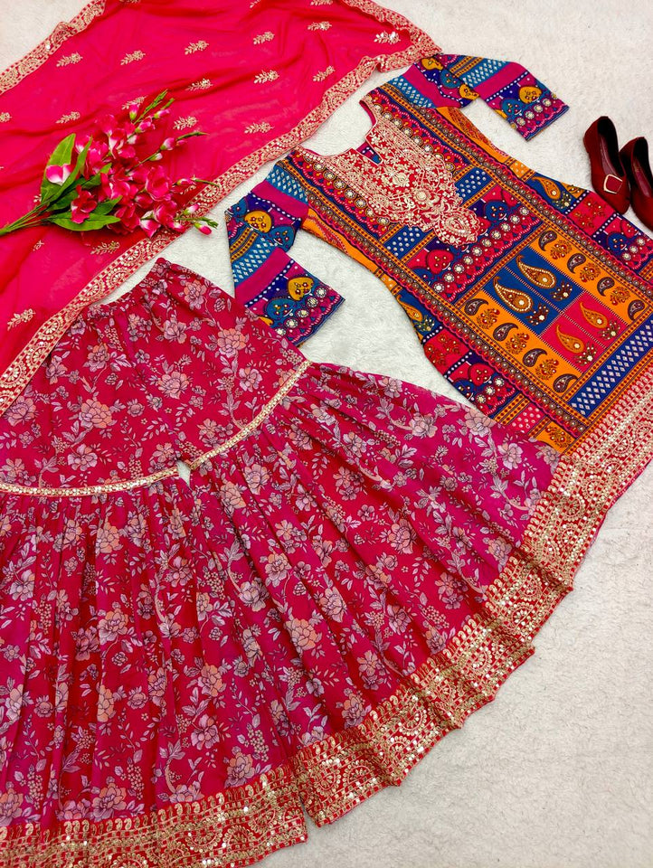 Launching New Disine Top-Sarara With Dupatt Set*👗👈