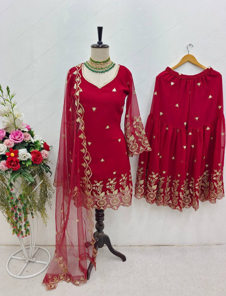 Launching New Disine Top-Sarara With Dupatt Set