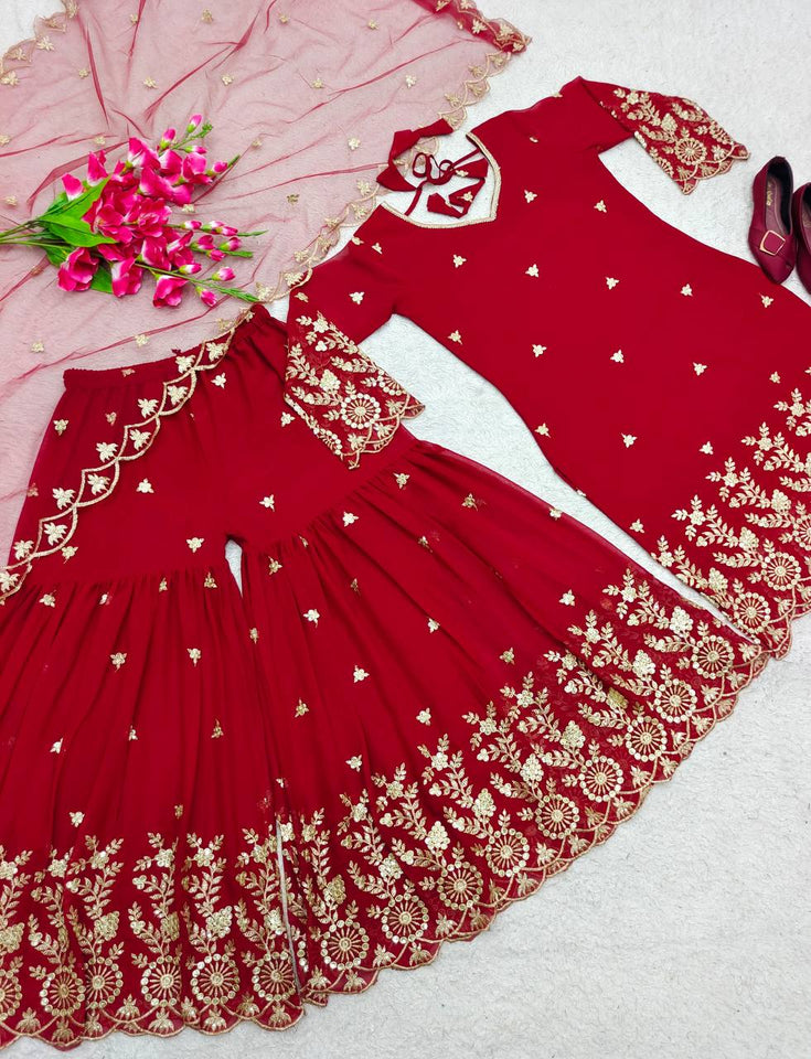 Launching New Disine Top-Sarara With Dupatt Set
