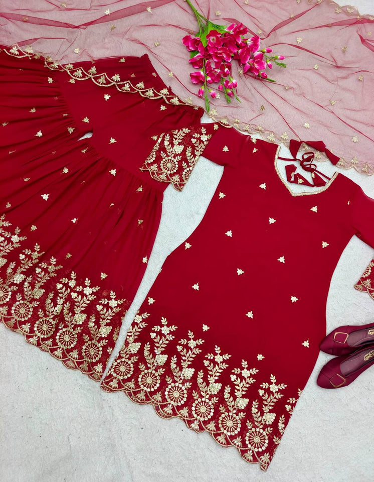 Launching New Disine Top-Sarara With Dupatt Set