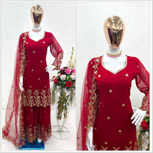 Launching New Disine Top-Sarara With Dupatt Set
