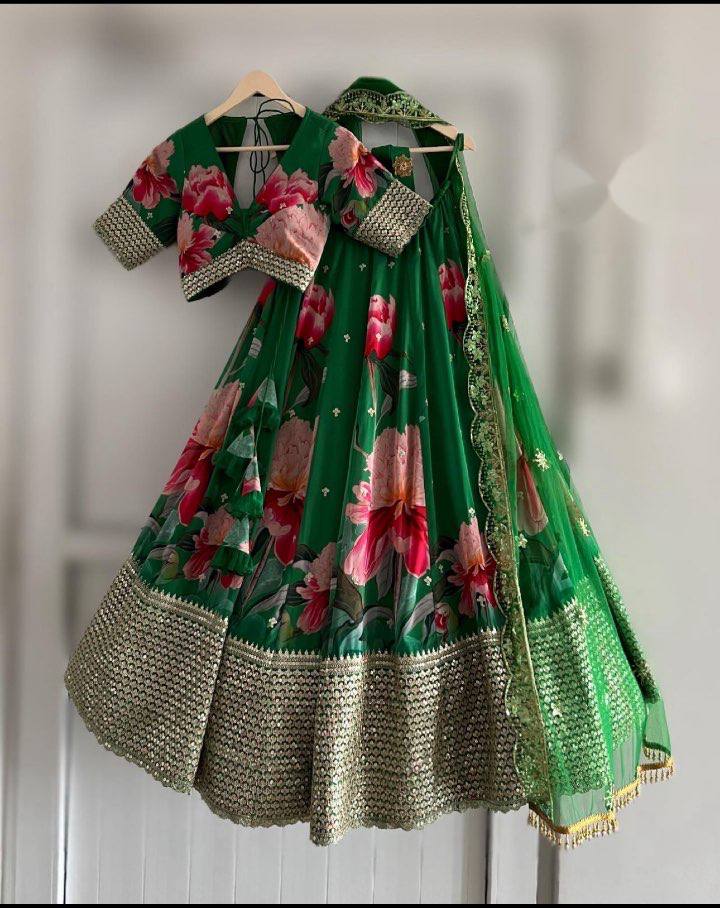 Launching New Real Modling Lehenga Choli With Dupatt Set*👗👈