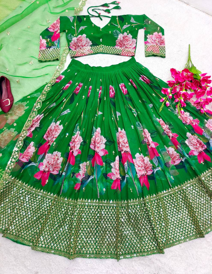 Launching New Real Modling Lehenga Choli With Dupatt Set*👗👈
