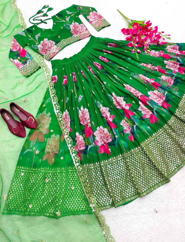 Launching New Real Modling Lehenga Choli With Dupatt Set*👗👈
