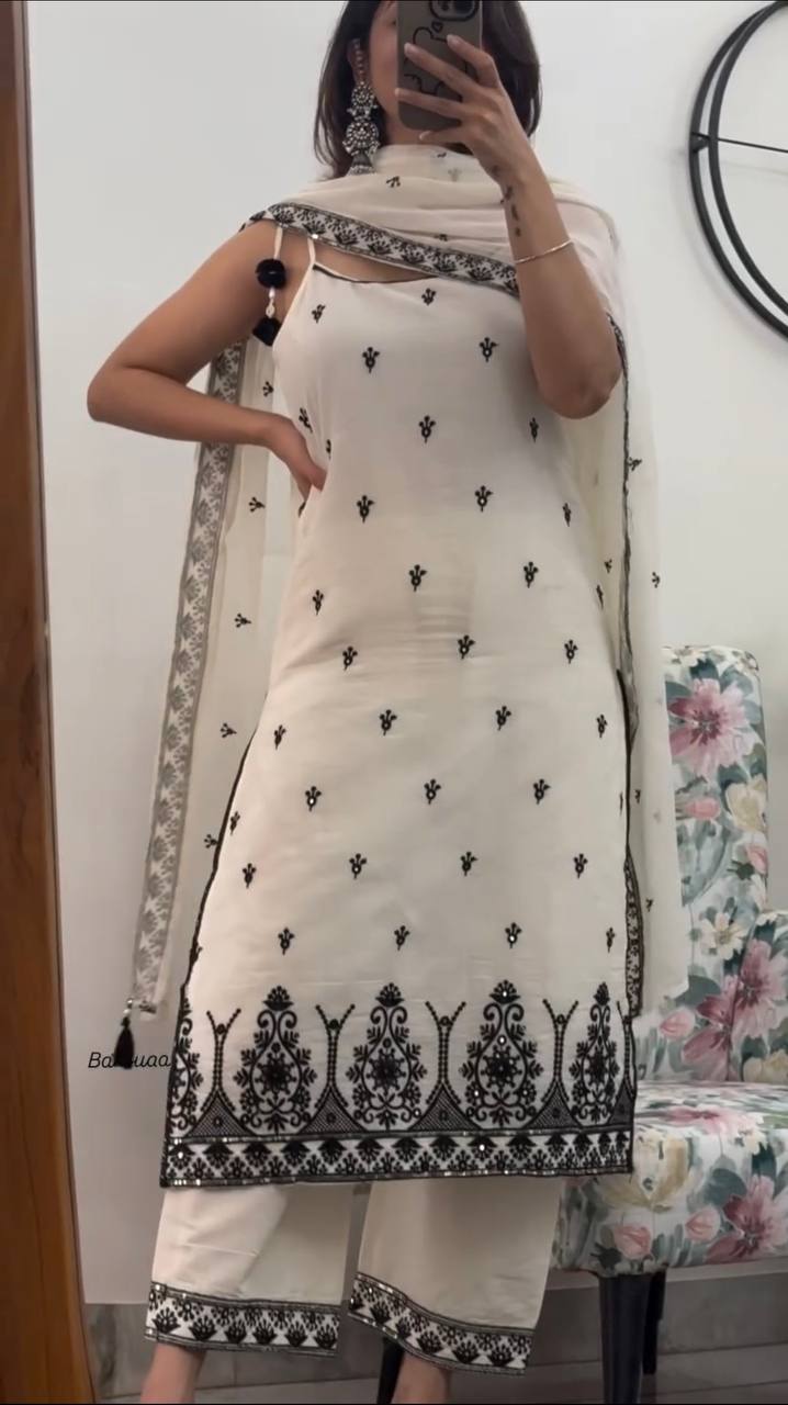 TOp And Pent With Dupatta