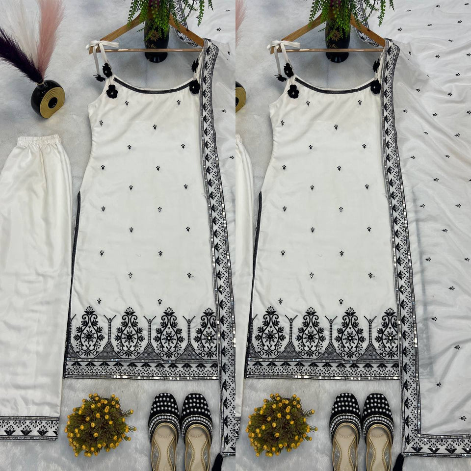 TOp And Pent With Dupatta