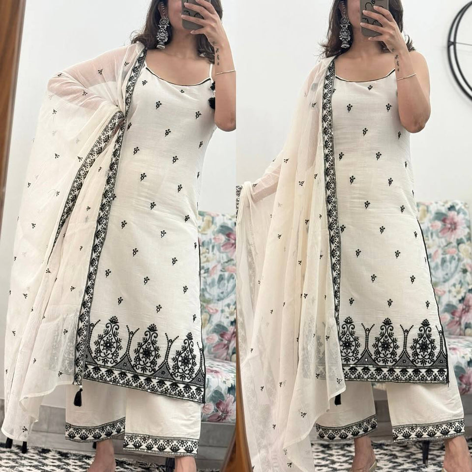 TOp And Pent With Dupatta