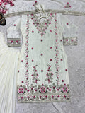 Top And plazzo With Dupatta