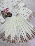 Top And plazzo With Dupatta