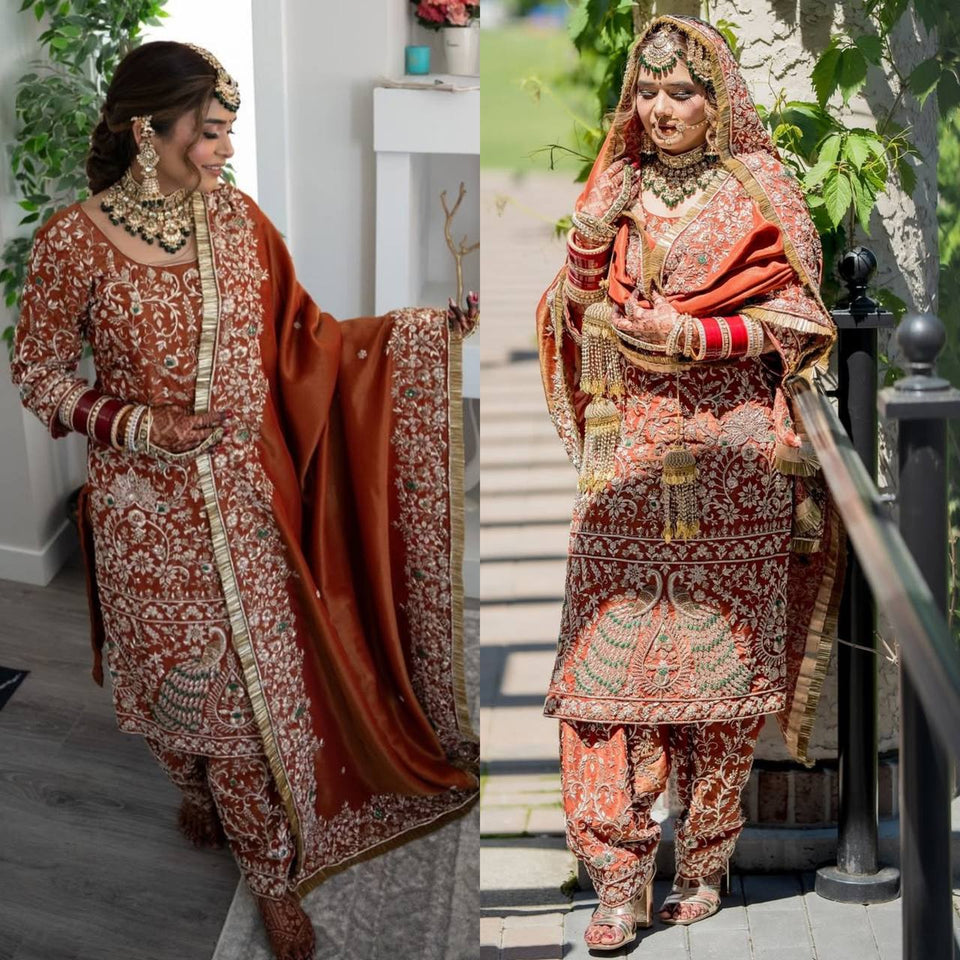 Presenting New Designer Long Panjabi Suit Top , Pant and Dupptta In Fancy Style