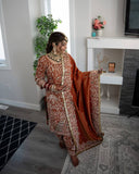 Presenting New Designer Long Panjabi Suit Top , Pant and Dupptta In Fancy Style