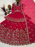 Top And lehanaga With Dupatta