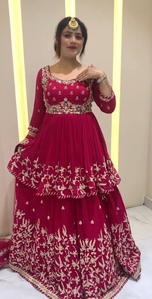 Top And lehanaga With Dupatta
