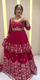 Top And lehanaga With Dupatta