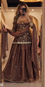TOP And Lehanaga WIth Dupatta