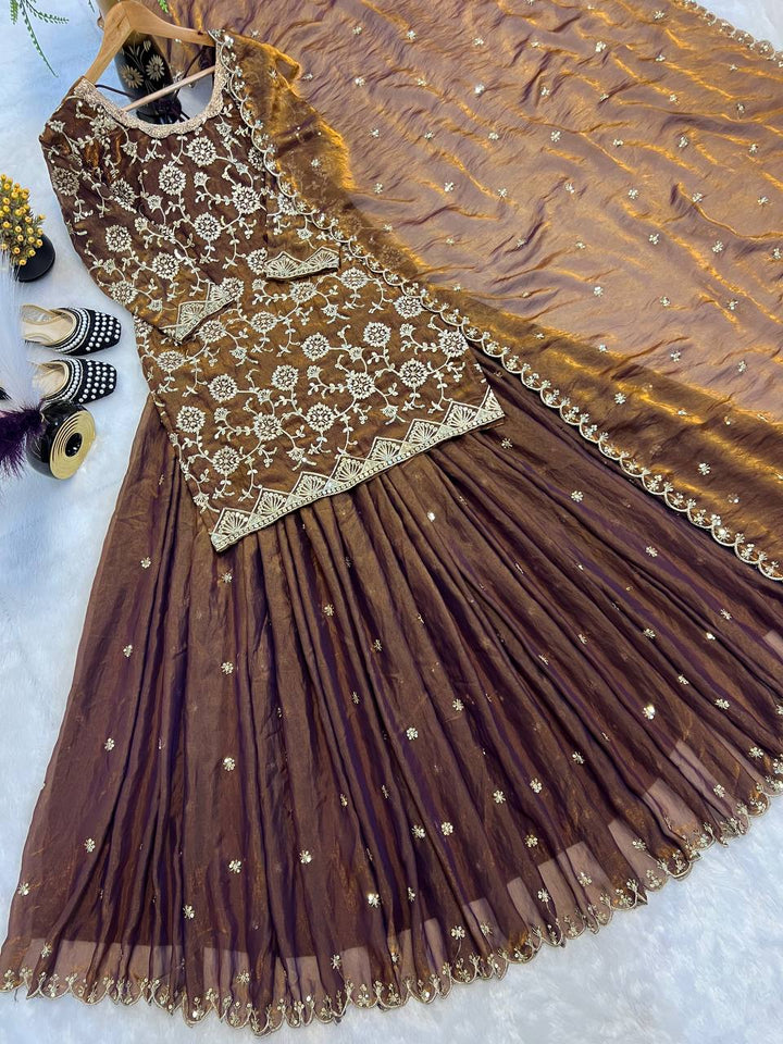 TOP And Lehanaga WIth Dupatta