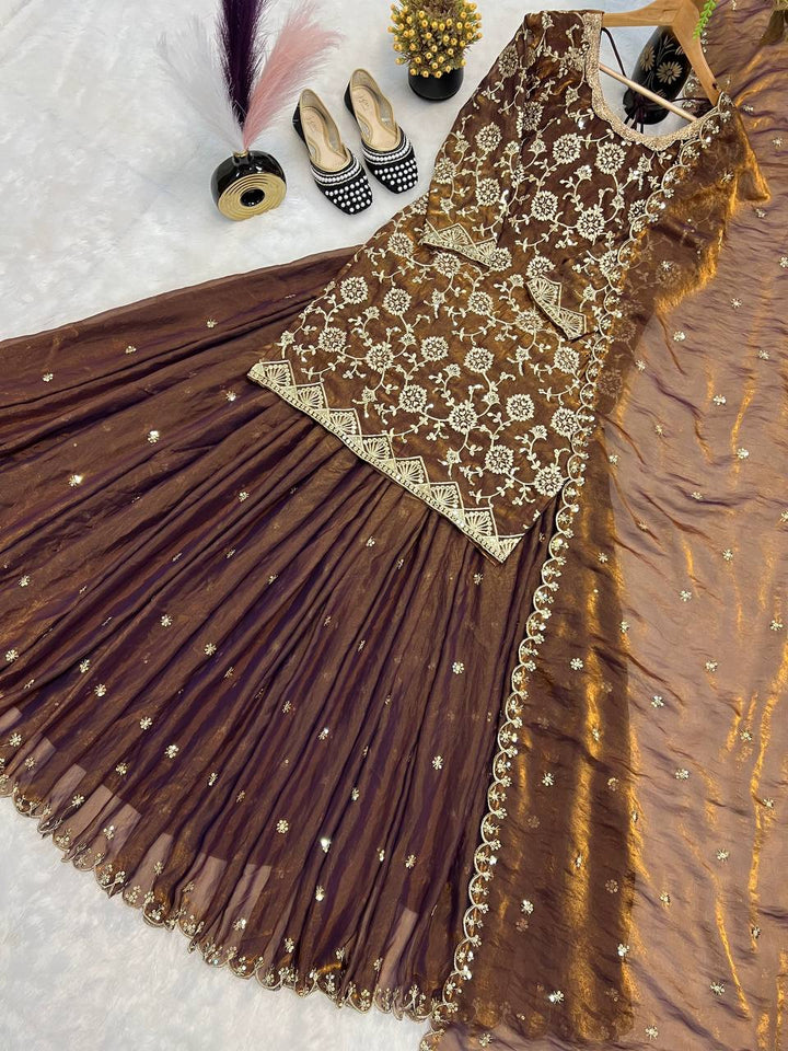 TOP And Lehanaga WIth Dupatta