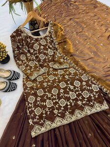 TOP And Lehanaga WIth Dupatta