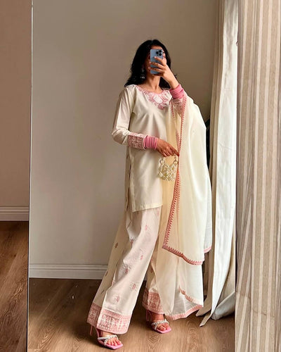New Launching Đěsigner Party Wear Look top with farshi salwar*