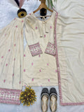 New Launching Đěsigner Party Wear Look top with farshi salwar*