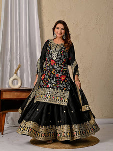 Launching New Designer Party Wear Look Top , Sharara Plazzo  and Dupatta