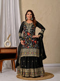 Launching New Designer Party Wear Look Top , Sharara Plazzo  and Dupatta