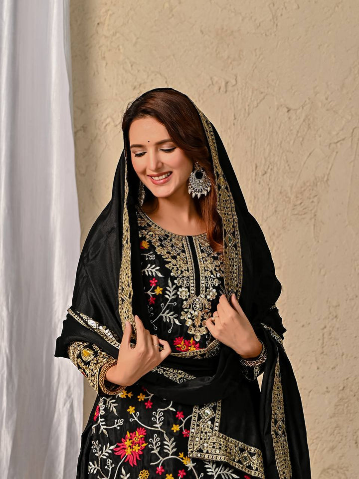 Launching New Designer Party Wear Look Top , Sharara Plazzo  and Dupatta