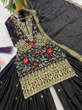 Launching New Designer Party Wear Look Top , Sharara Plazzo  and Dupatta