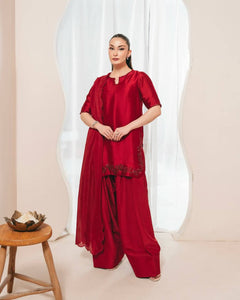 Launching New 👗 Đěsigner Party Wear Look top with farshi salwar*