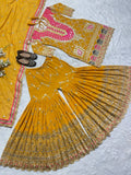 Top And Plazzo with Dupatta