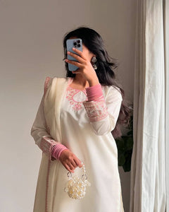 New Launching Đěsigner Party Wear Look top with farshi salwar