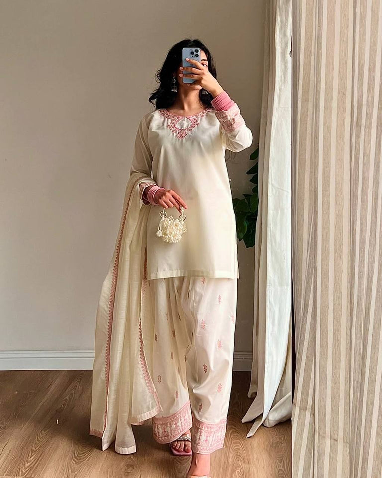 New Launching Đěsigner Party Wear Look top with farshi salwar
