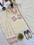 New Launching Đěsigner Party Wear Look top with farshi salwar