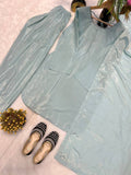 New Launching Đěsigner Party Wear Look top with farshi salwar