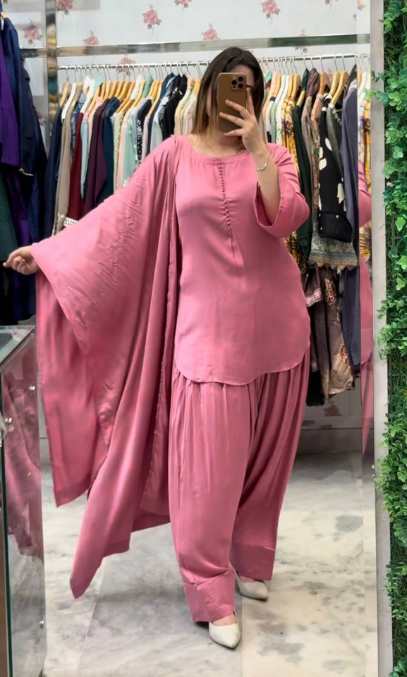 New Launching Đěsigner Party Wear Look top with farshi salwar