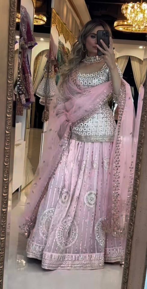 Top And Lehanaga With Dupatta