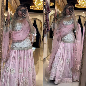 Top And Lehanaga With Dupatta