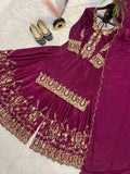 Top And sharara with Dupatta
