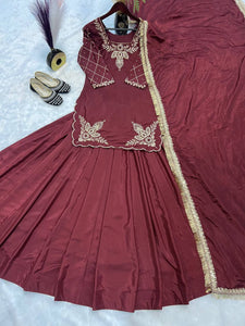 Top And Lehanaga With Dupatta