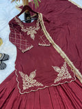 Top And Lehanaga With Dupatta