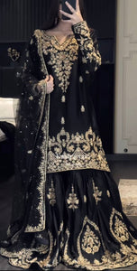 Top And Sharara With Dupatta