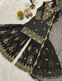 Top And Sharara With Dupatta